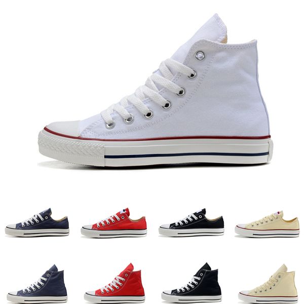 

men women casual shoes black red pink white beige navy blue fashion canvas shoes size 36-44