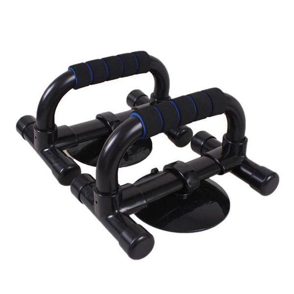 

1pair black high fitness body building equipment suction stand chest bar push up stands with suction