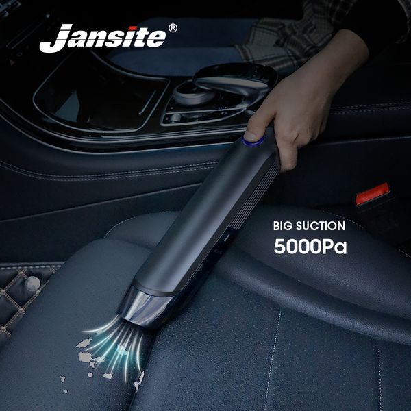 

jansite wireless car vacuum cleaner portable handheld car cleaning for wet and dry furniture dust buster carpets floors vehicles