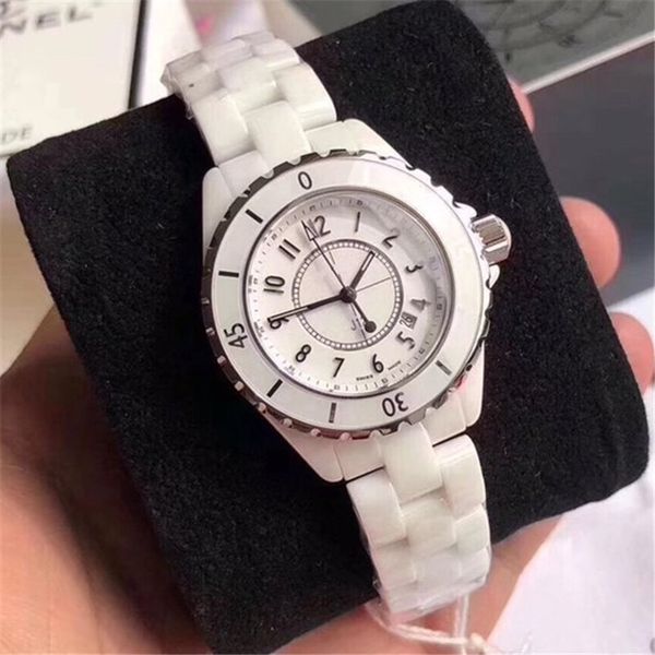 

женщины мода Марка керамические часы 33/38 мм роскошные женские часы мода подарок г