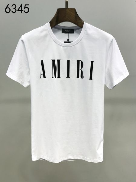 

cotton 2020 summer new arrival t-shirt men's designer t-shirt short sleeve 153 women's brand fashion printing, White;black