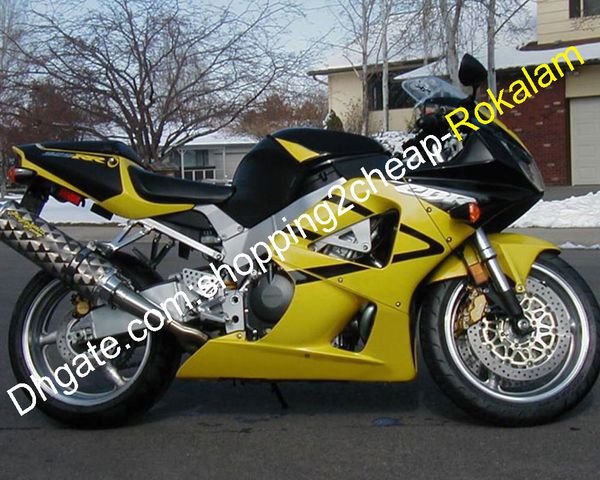 929RR Carenature gialle per Honda CBR900RR 929 CBR900 900RR CBR929 00 01 2000 2001 Carenatura kit aftermarket moto (stampaggio ad iniezione)