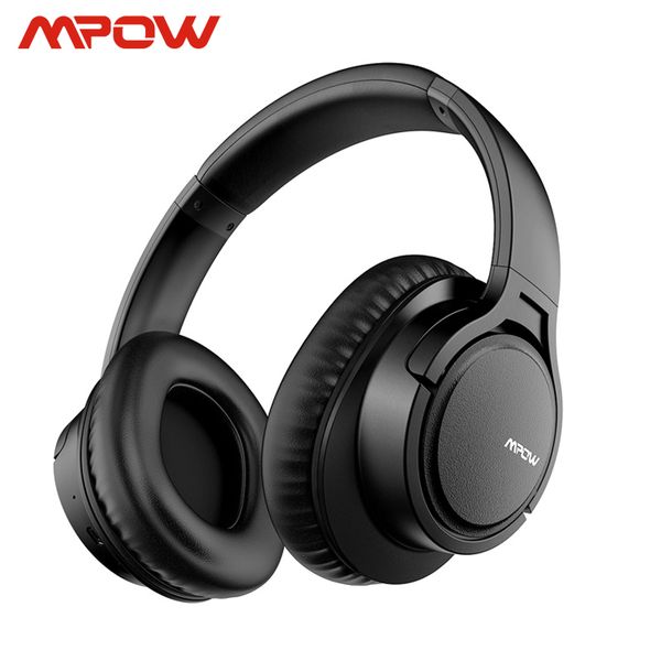 

mpow h7 wireless/wired headphones bluetooth headset with microphone for tablet tv pc mobile phones with soft protein earpads