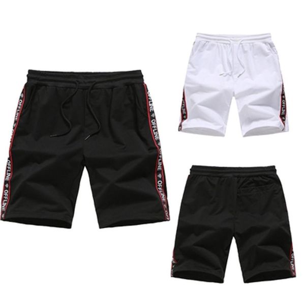 

summer new men's shorts fashion beach comfortable plaid casual loose shorts 2019 summer mens letter print casual