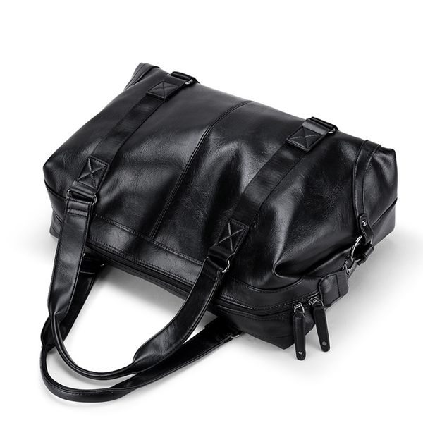 

мужская сумка, одна сумка через плечо, бизнес-портативный портфель большой емкости, мужская дорожная сумка