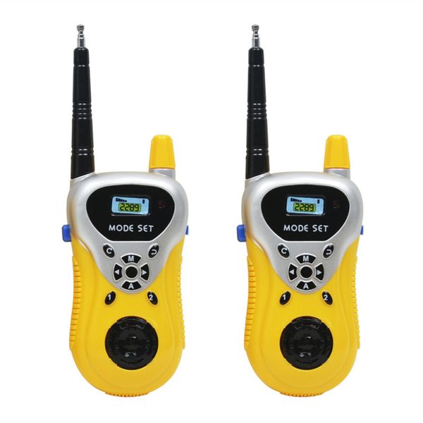 

1pair portable walkie talkie toy children game interactive toy kid cute kid radio electronic sounding toys interaction toy