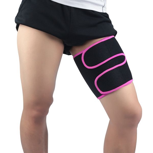 

leg shaper sauna sweat thigh trimmers calories off anti cellulite weight loss slimming legs fat thermo compress, Black