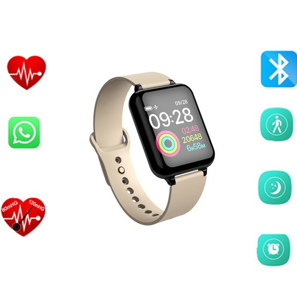 

B57 port mart watche android watch women men waterproof mart watch with heart rate blood pre ure martwatch for phone