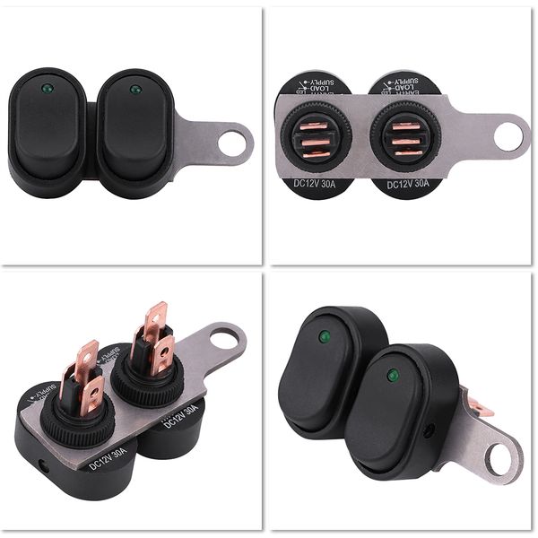 

motorcycle headlight switch with indicator stainless steel material universal fit for most 12v motorcycles motorbike scooter