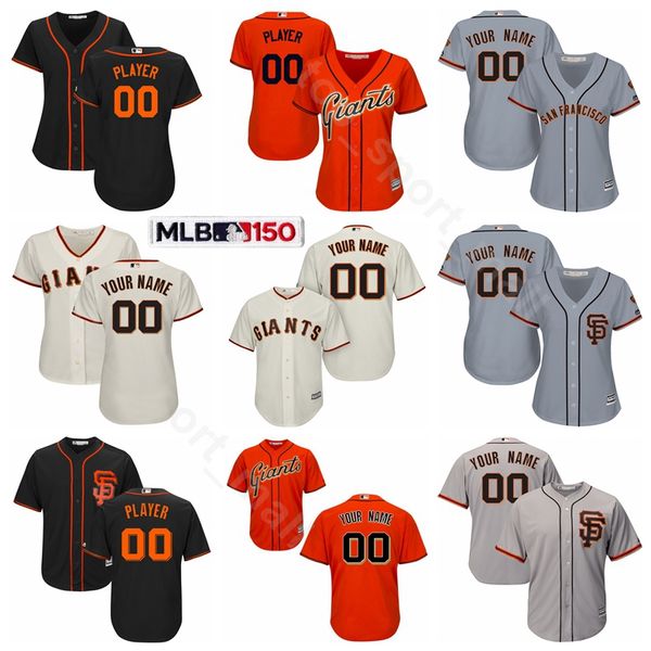 

Man Woman Youth Giants Baseball Jerseys Steven Duggar Evan Longoria Brandon Belt Joe Panik Yangervis Solarte Willie Mays Juan Marichal