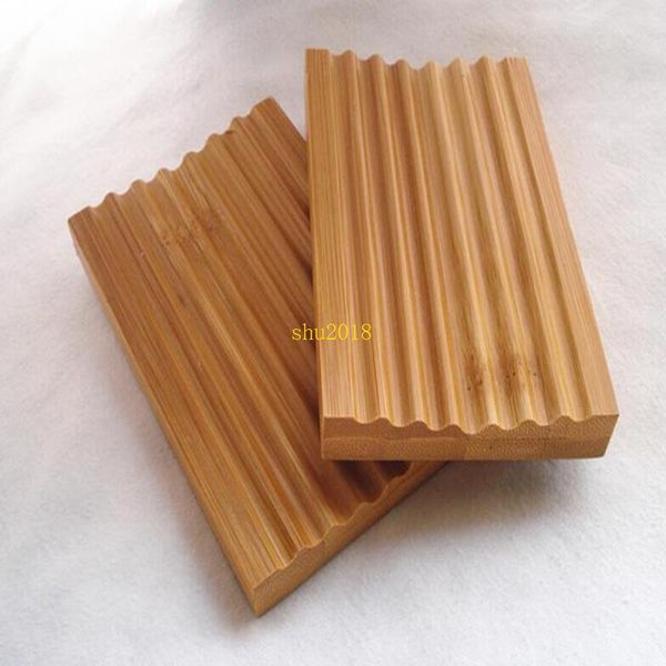 

natural bamboo soap dish soap tray holder storage soap rack plate box container for bath shower plate bathroom