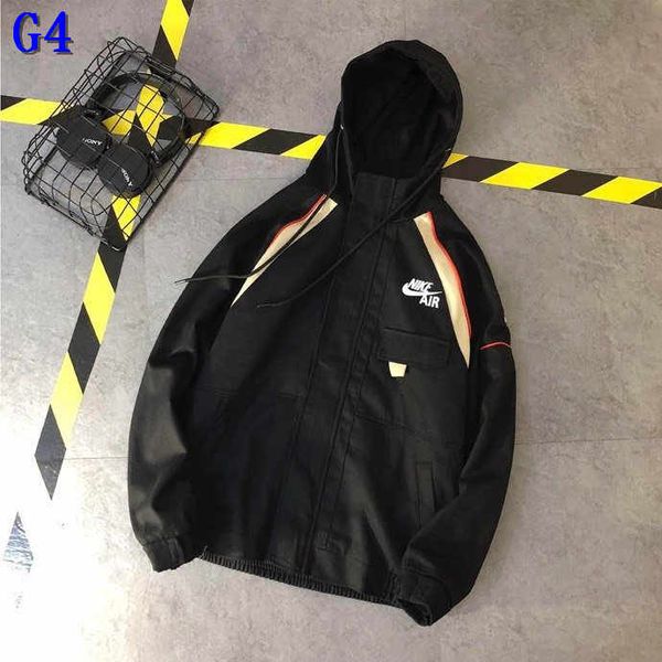 

mens jacket coat 2019 spring hooded mens jacket youth casual windbreaker running training suit brand jacket 4, Black;brown