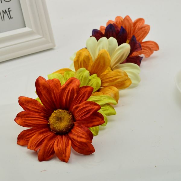 

5pcs handmade gerbera fashion home decoration garden bride diy wedding banquet decoration artificial flower scissors crown