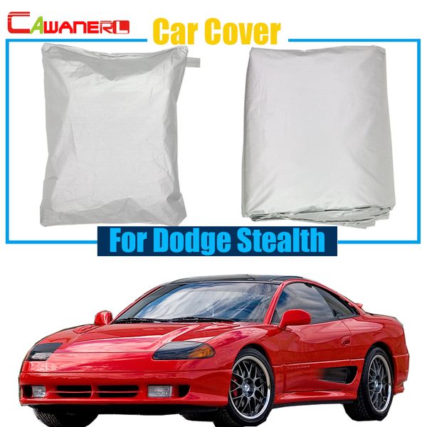

cawanerl outdoor car cover sun rain snow resistant protection cover anti uv dustproof for dodge stealth