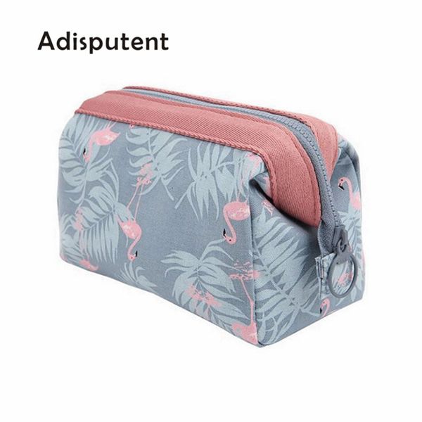 

flamingo cosmetic bag women necessaire make up bag travel waterproof portable makeup bag toiletry kits new