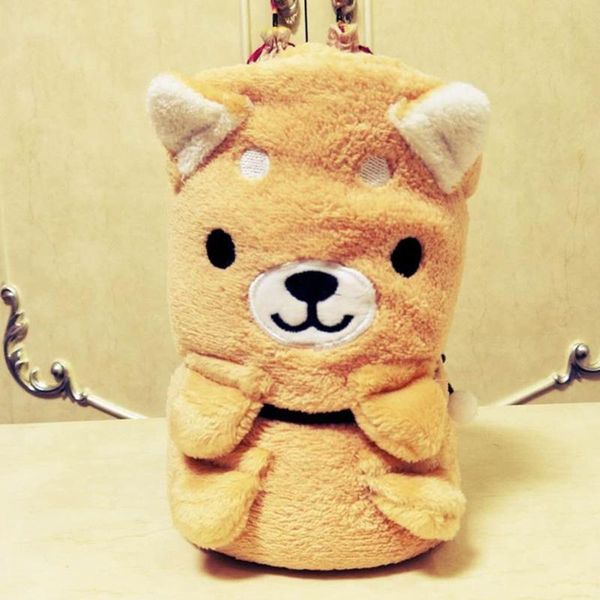 

многофункциональный 100x80cm плюшевые одеяло мягкий теплый ковер кондиционера воздуха одеяло