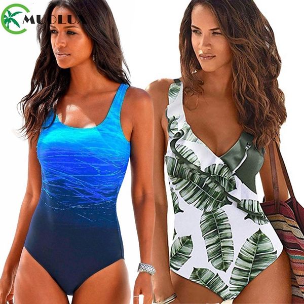 

градиент цвета купальник 2020 бразильской бикини печати купальники радуга one piece купальник дама большой купальный костюм пляжный, White;black