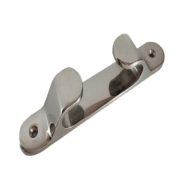 

marine straight bow chock cleat line chock 316 stainless steel for boat, 8 inch 20 cm length