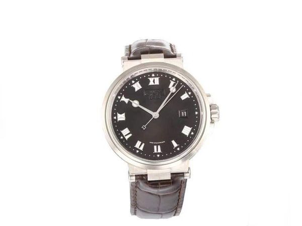 

v9 5517 watches factory completely copy the original data waterproof designer watches luxury mens watches wristwatch, Slivery;brown