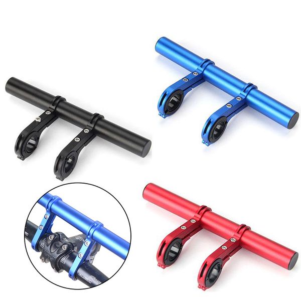 

20 cm steering wheel bicycle extension frame bicycle head fixing rod computer bracket alloy bracket