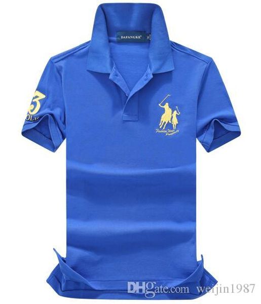 

2018 высокое качество 100% хлопок китай марка малый лошадь polos мужская мода лето с короткими рукавами рубашки поло случайных мужчин дизайн, White;black