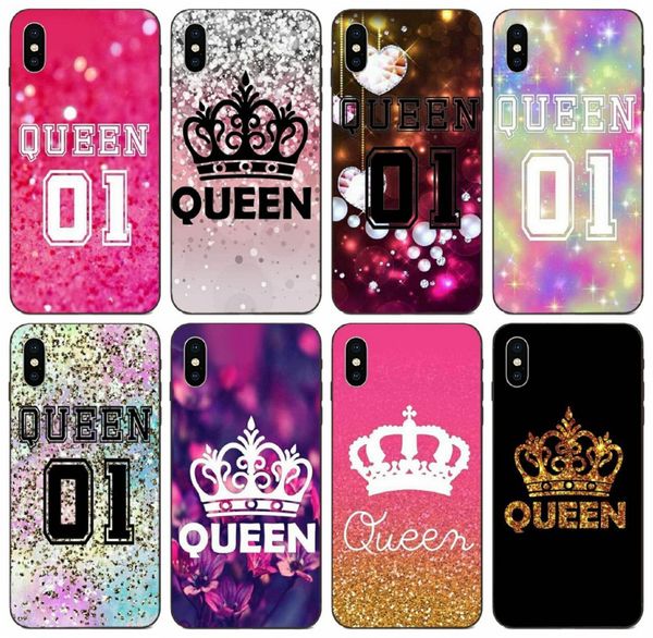 

tongtrade] princess king queen case for iphone 11 pro max x xs 6s 5s 5c 5 samsung a20 a20e a20s huawei mate 9 redmi note 7 brand new case