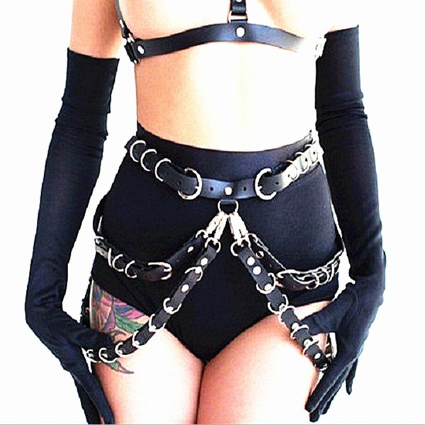 

women belt chain punk hip-hop trendy belts lady fashion buckle pu leather waistband fashion, Black;brown