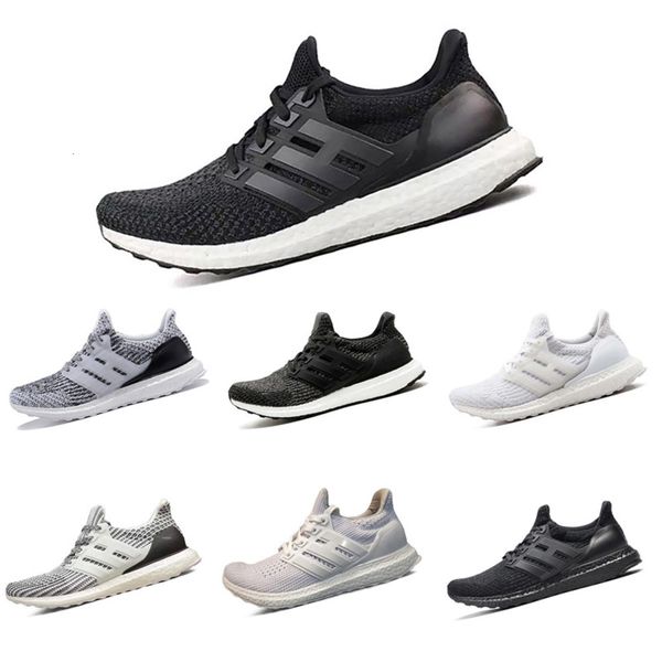

new 4.0 running shoes men women white black oreo athletic sports shoes size 36-45