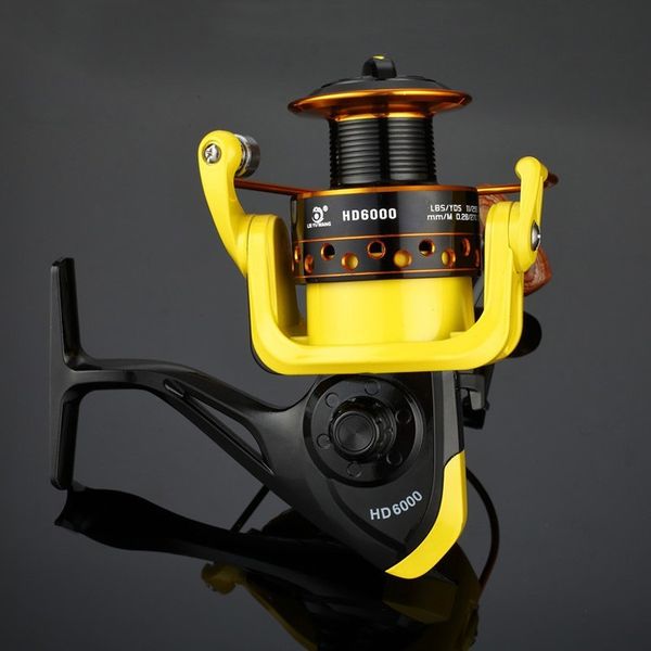 

metal fishing reel right left spinning reel metal spool 500 1000 2000 3000 4000 5000 6000 7000 5.2:1 carp fishing wheel