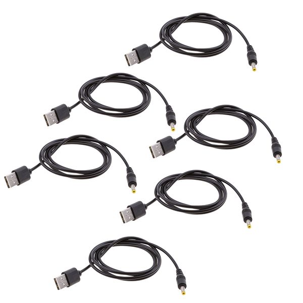 

6x usb to dc power cable usb a to male dc 1.7mmx4.0mm power charging cable