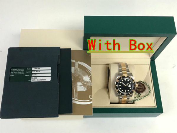 

2019 С КОРОБКОЙ Мужские часы Высококачественная керамическая рамка Азия 2813 Механическое скольжение гладкое 40мм Автоматические механические спортивные часы HOT18