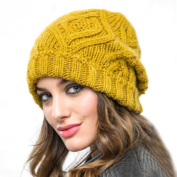 

winter hats for women knitted bonnet winter hats for woman beanies knitted solid casual hat girls autumn female beanie caps, Blue;gray