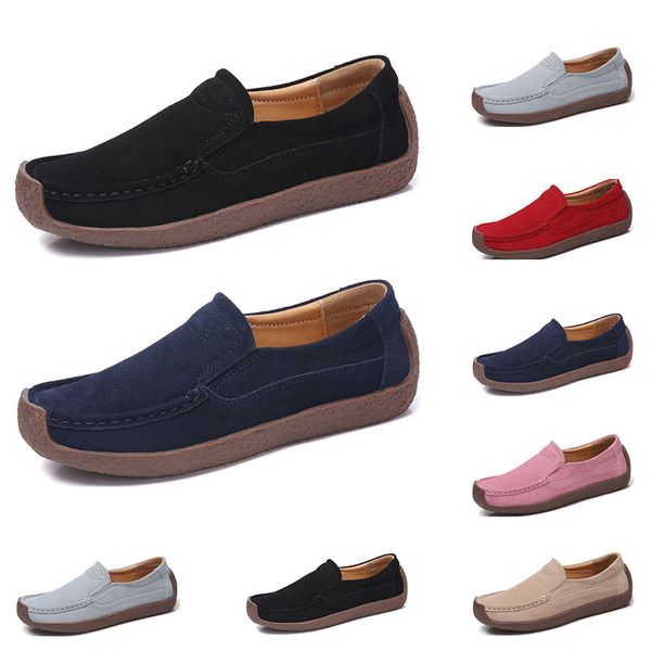 

new fashion 35-42 eur new women's leather shoes candy colors overshoes british casual shoes espadrilles #thirty three, Black