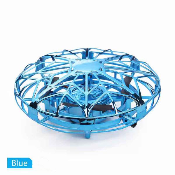 

legal authorization ufo drone spinning helicopter toy gift anti-collision air flying globe led usb charge aircraft by shoes011 o2