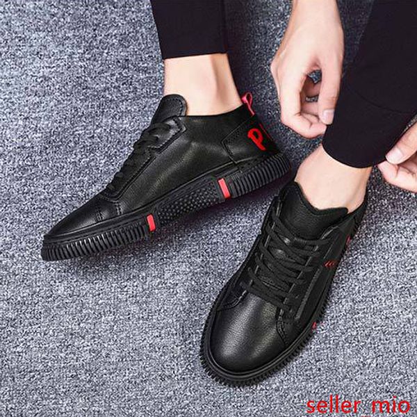 

non-brand drop shipping white yellow low cut brown men casual shoes comfortable breathable women men shoe sports sneakers style 17
