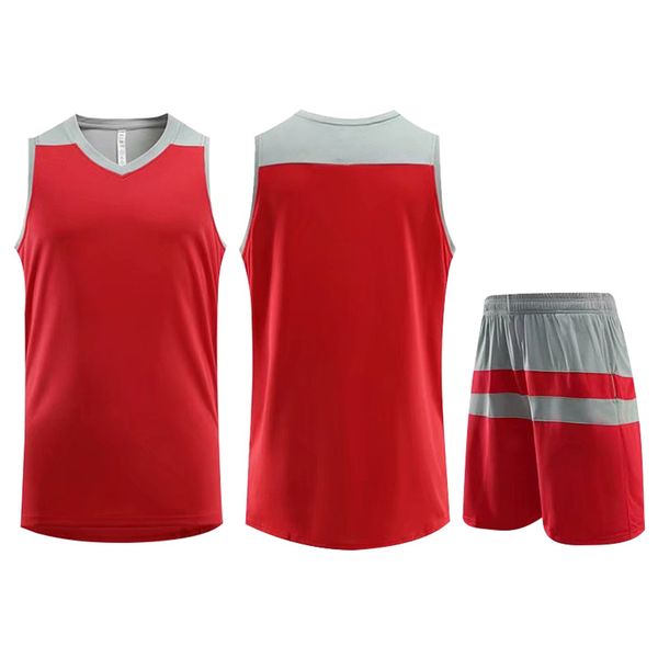 

selling customized training sportswear basketball jersey red running jogging men women striped trendy clothing suit plus size 5xl, Black