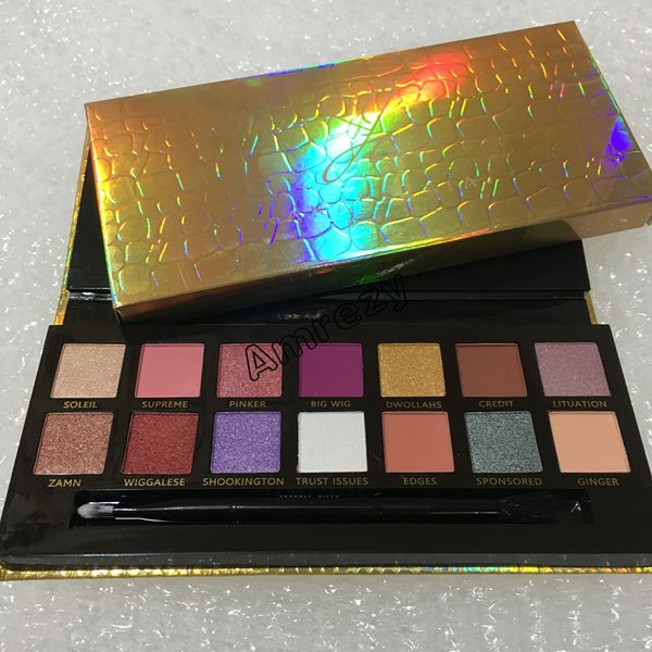

2019 Новый Марка 14 Цвета Тени для макияжа Palette Матовый Shimmer Nude Eyeshadow Горячие Cosmetics Бес