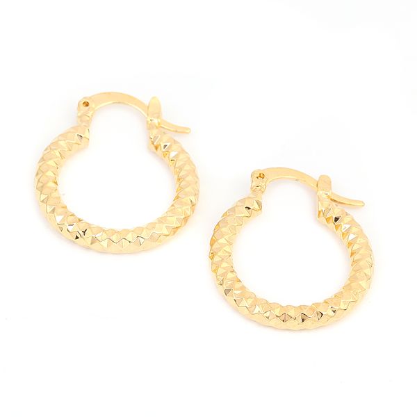 

bridal men jewelry gold color brincos women hoop women earrings yellow wave hollow earrings, Golden;silver