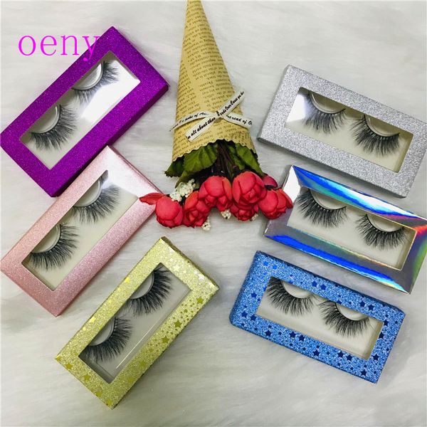 

new 50 set/lot packing box for eyelash package paper box color carton with tray 25mm eyelashes custom flash pack