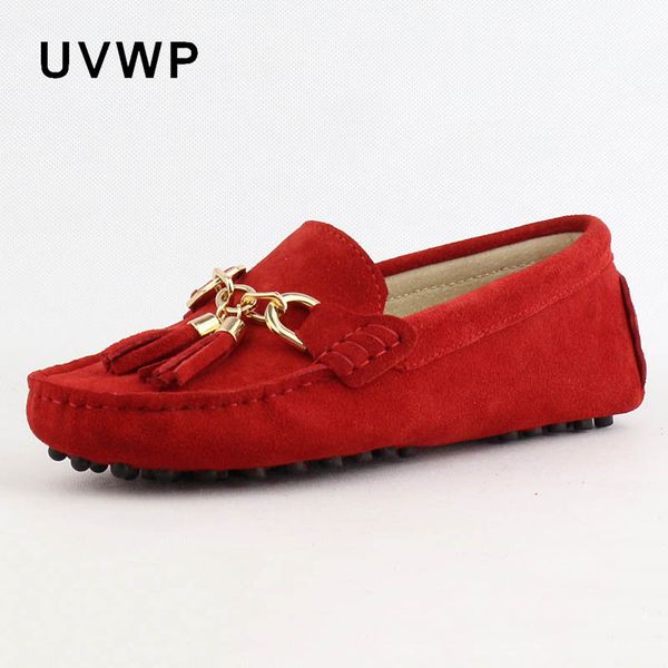 

2019 fashion women genuine leather flat shoes handmade moccasins lady leather loafers casual driving shoes women flats, Black