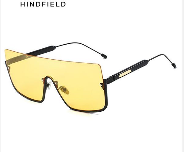 

big frame мужские ветрозащитные очки trend metal glasses женские индивидуальные солнцезащитные очки, White;black
