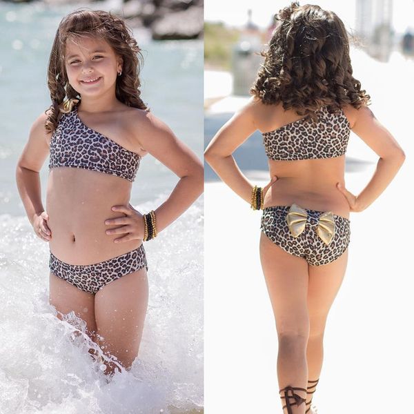

3pcs swimsuits set for baby girls children toddler kid baby girl leopard bikini set swimwear swimsuit bathing suit with hairband