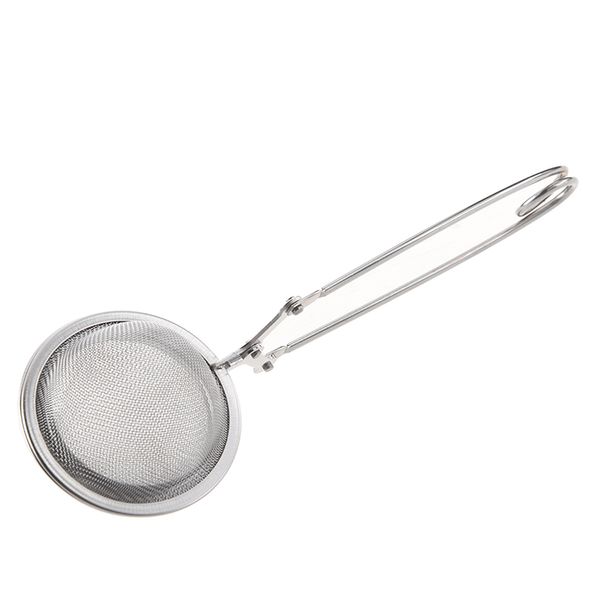 

сожмите ложка сетки шарика из нержавеющей стали strainer фильтр экрана