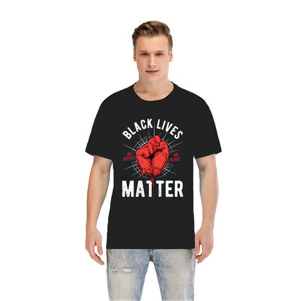 

black lives matterluxury mens designer t shirt men women mask summer t shirt hip hop grey white short sleeve polo s-2xl #45641 #53597, Gray;blue