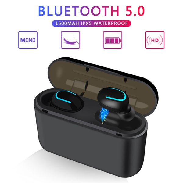 

dhl stock q32 t-ws bluetooth 5.0 earphones wireless headphones blutooth earphone handsheadphone sports earbuds gaming headset phone