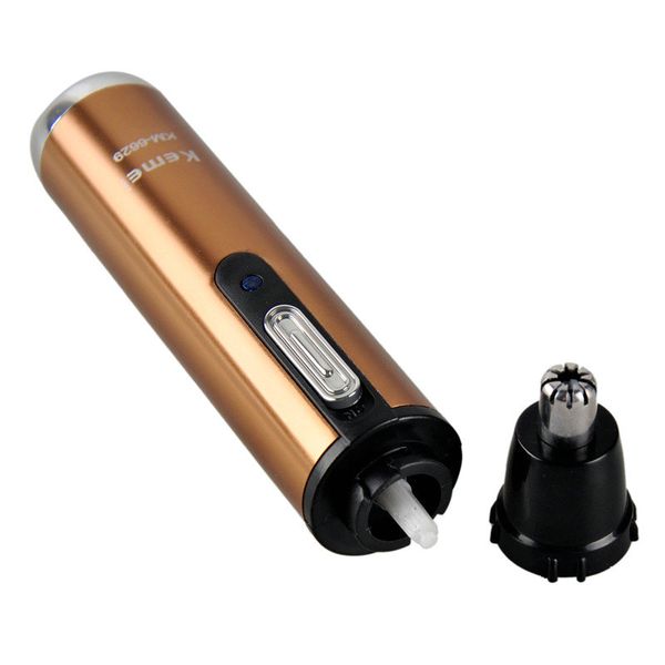 

kemei km-6629 fashion electric shaving 2 in 1 nose hair trimmer safe face neus haar schonere machine kmedg