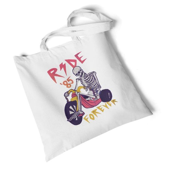 

focal20 streetwear devil print women canvas bag korean casual handbags fashion simple shoulder bags student literary tote