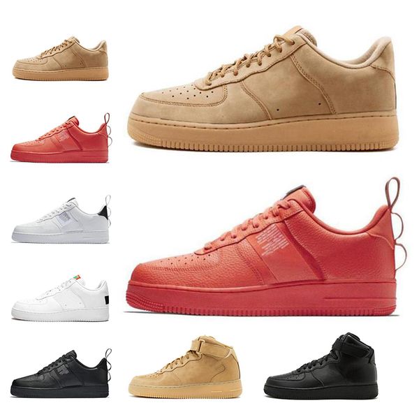 

2019 air force black mens trainers walking sneakers have a day utility white running shoes for men women sketboard sports