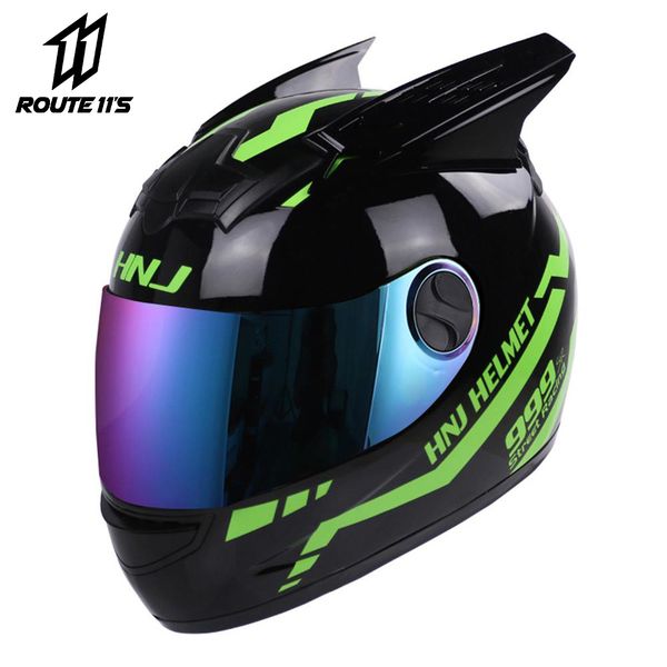 

hnj motorcycle helmet full face casco moto racing helmet off road riding motobike capacete scooter motocross men women