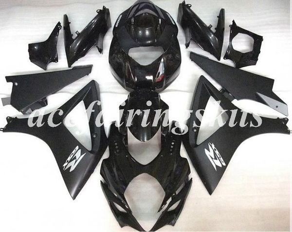 

4 gifts new abs motorcycle full fairings set fit for suzuki gsx-r1000 k7 2007 2008 07 08 bodywork set custom black